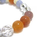 天然石・パワーストーン　数珠ブレスレット　ご希望サイズに調整可！