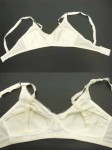 D80マタニティ　授乳用ブラジャーオフ白◆
